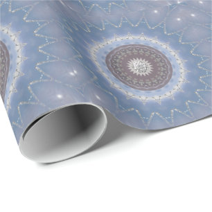 Winter Solstice Mandala Wrapping Paper Geschenkpapier