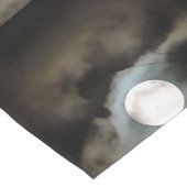 Winter Solstice Moon Celestie Art Kurzer Tischläufer (Ecke)