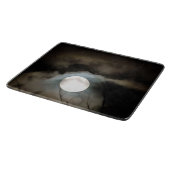Winter Solstice Moon Celestie Art Schneidebrett (Ecke)