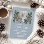 Winter Solstice Nature Goddess Boho Holly Einladung<br><div class="desc">Diese einmalige Boho-Einladung mit einer wunderschönen Naturgöttin in einem schneebedeckten Wald, umgeben von dem farbenfrohen Heiligen, ist der ideale lass, um jeden über Ihre besondere Wintersonnenveranstaltung zu informieren. Die Hintergrundfarbe ist vollständig editierbar, stich einfach den Button "Editieren Sie dieses Design" und stich den Reiter "Hintergrund", um Ihre Farbe zu wählen....</div>