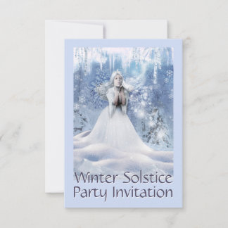 Winter Solstice-Party Einladung