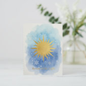Winter Solstice Postcard Postkarte (Stehend Vorderseite)