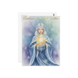 Winter Solstice Postcard Postkarte