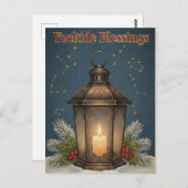 Winter Solstice Postcard Postkarte (Vorne/Hinten)