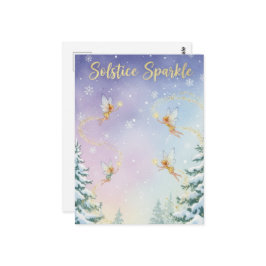 Winter Solstice Postcard Postkarte