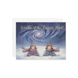 Winter Solstice Postcard Postkarte