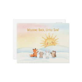 Winter Solstice Postcard Postkarte