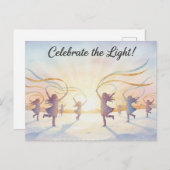 Winter Solstice Postcard Postkarte (Vorne/Hinten)