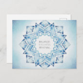 Winter Solstice Postcard Postkarte (Vorne/Hinten)