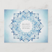 Winter Solstice Postcard Postkarte (Vorderseite)