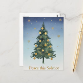 Winter Solstice Postcard Postkarte