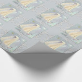 Winter Solstice & Schneedecke Geschenkpapier (Ecke)