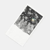 Winter Solstice Schneefall Serviette (Ecke)