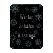 Winter Solstice Segen Magnet (Vertikal)
