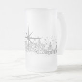 Winter Solstice Sessing Mattglas Bierglas (VorderseiteRechts)