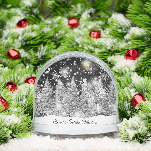 Winter Solstice Snowfall Schneekugeln (Weihnachten)