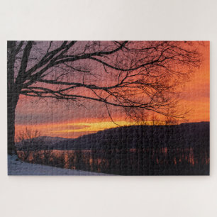 Winter Solstice Sunset Puzzle