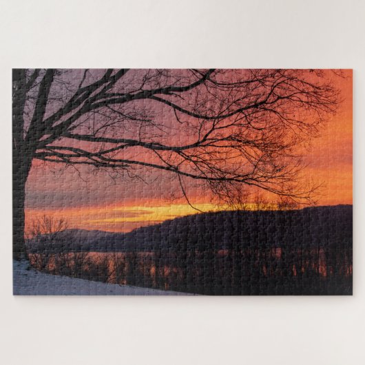 Winter Solstice Sunset Puzzle (Horizontal)