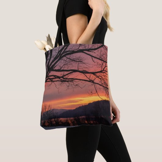Winter Solstice Sunset Tasche (Von Nahem)