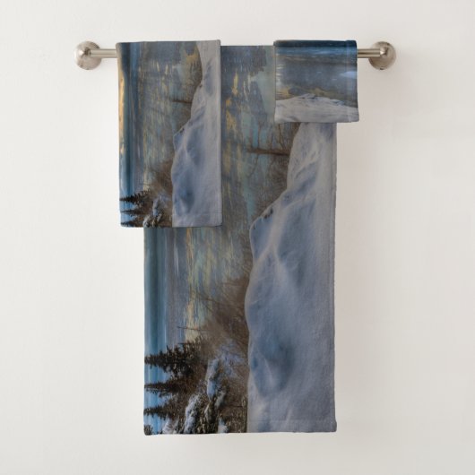 Winter Solstice Turnonce Arm Badhandtuch Set (Insitu)