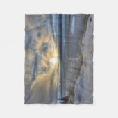 Winter Solstice Turnonce Arm Fleecedecke (Vorderseite)