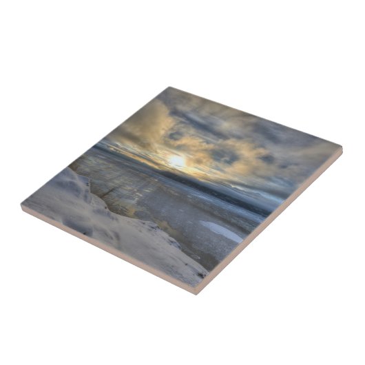 Winter Solstice Turnonce Arm Fliese (Seite)