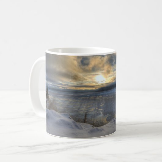 Winter Solstice Turnonce Arm Kaffeetasse (Vorderseite Links)