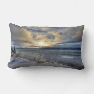 Winter Solstice Turnonce Arm Lendenkissen