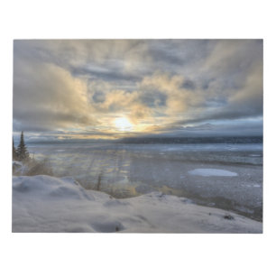 Winter Solstice Turnonce Arm Notizblock