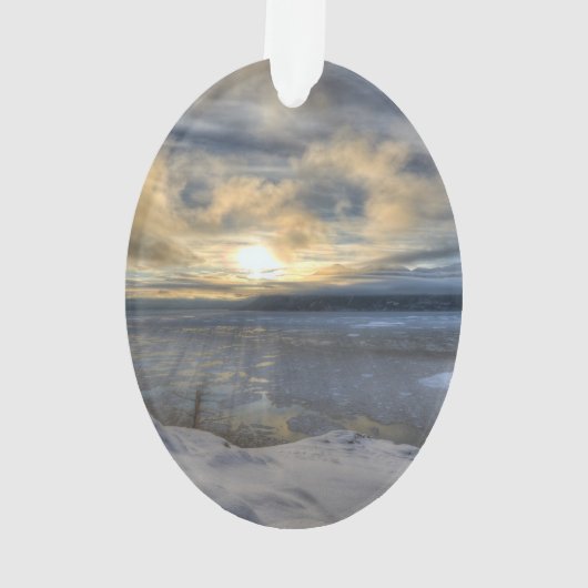 Winter Solstice Turnonce Arm Ornament (Rückseite)