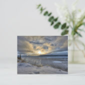 Winter Solstice Turnonce Arm Postkarte (Stehend Vorderseite)