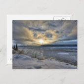 Winter Solstice Turnonce Arm Postkarte (Vorne/Hinten)