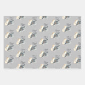 Winter Solstice Weihnachten Wrapping Paper Set 3 Geschenkpapier Set (Vorderseite 3)