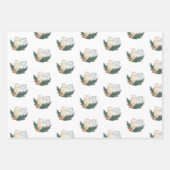 Winter Solstice Weihnachten Wrapping Paper Set 3 Geschenkpapier Set (Vorderseite)