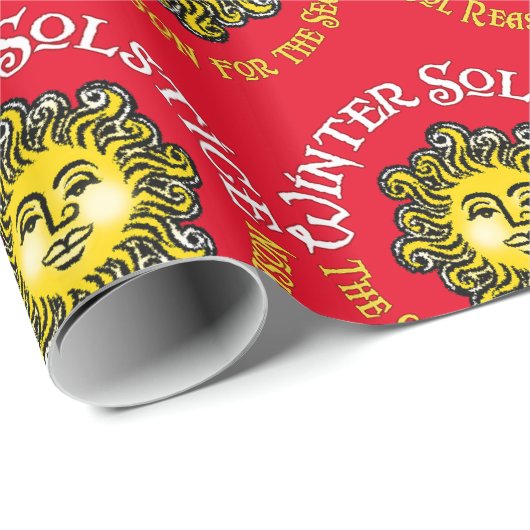 Winter Solstice - Wrapping Paper Geschenkpapier (Rolleneckpunkt)