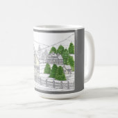 Winter Soltice Farm 15oz Tasse (VorderseiteRechts)