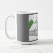 Winter Soltice Farm 15oz Tasse (Links)