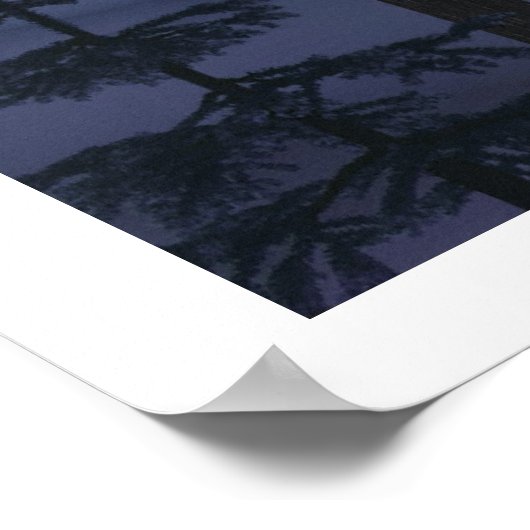 Winter-Sommer Poster (Ecke)