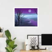 Winter-Sommer Poster (Heimbüro)