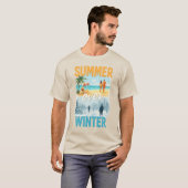 Winter Sommer T-Shirt (Vorne ganz)