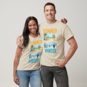 Winter Sommer T-Shirt (Unisex)