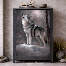 Winter Song Decoupage Seidenpapier