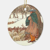 "Winter Song" Keramik Ornament (Links)