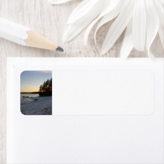 Winter-Sonnenuntergang (Insitu)