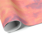 Winter-Sonnenuntergang-Packpapier Geschenkpapier (Rolleneckpunkt)