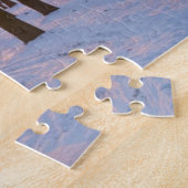 Winter-Sonnenuntergang Puzzle (Seite)