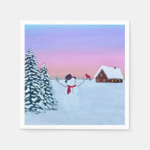 Winter-Sonnenuntergang 