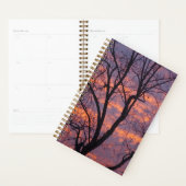 Winter-Sonnenuntergangs-Planer Planer (Anzeige)