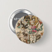 Winter-Sonnenwende Button (Vorne & Hinten)