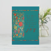 Winter-Sonnenwende Einladung (Stehend Vorderseite)